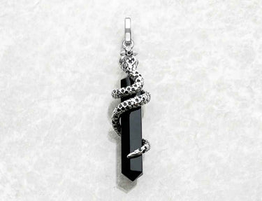 Pendentif Serpent Onyx